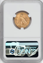1914-D $5 Indian Half Eagle NGC MS65