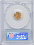 1854 G$1 Type One Gold Dollar PCGS MS63