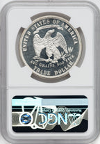 1881 T$1 CA Proof Trade Dollar NGC PR64