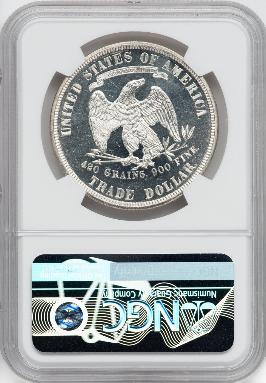 1881 T$1 CA Proof Trade Dollar NGC PR64