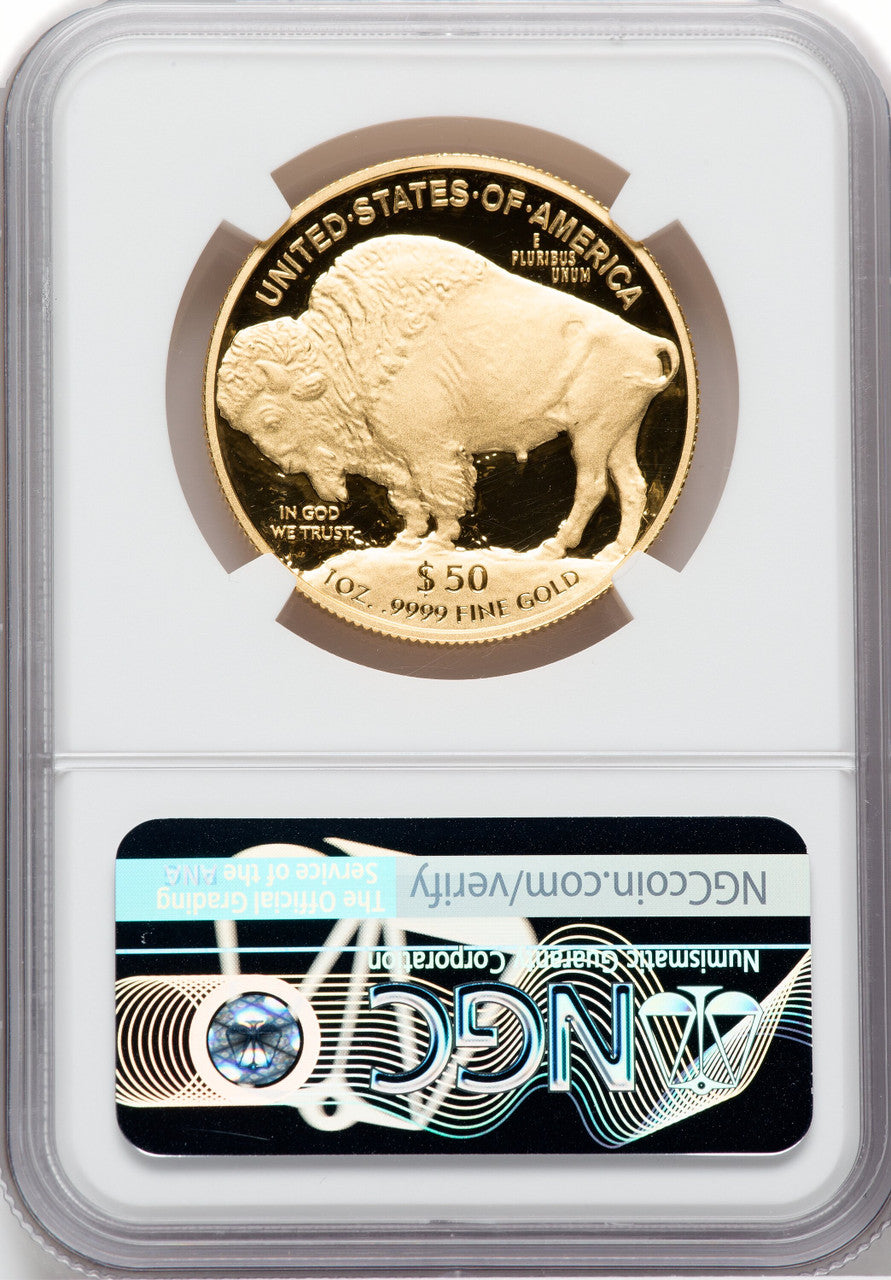 2020-W G$50 Gold Buffalo DCAM NGC PF70