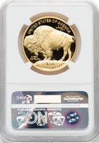 2016-W $50 One-Ounce Gold Buffalo Tenth Anniversary Early Releases NGC PF70