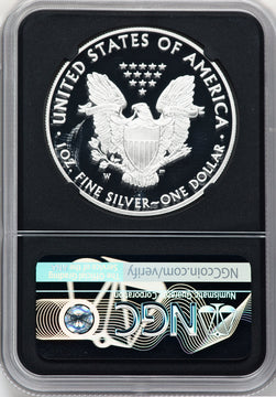 2017-W S$1 Silver Eagle NGC PF70