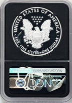 2017-W S$1 Silver Eagle NGC PF70