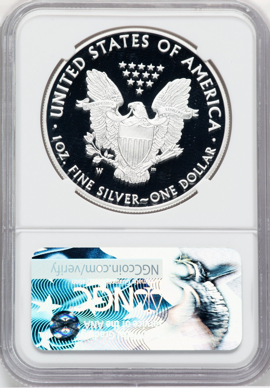 2017-W $1 American Silver Eagle First Strike NGC PF70