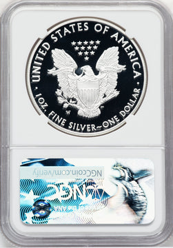 2017-W S$1 Silver Eagle NGC PF70