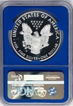 2016-W S$1 Silver Eagle Lettered Edge 30th Anniversary NGC PF70