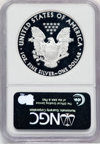 2008-W S$1 Silver Eagle First Strike NGC PF70