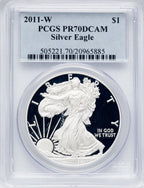2011-W Silver Eagle PCGS PR70 DCAM