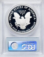 2006-W S$1 Silver Eagle 20th Anniversary PCGS PR70