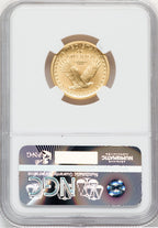 2016-W 25C Standing Liberty Quarter-Ounce Gold 100th Anniversary First Strike NGC MS70
