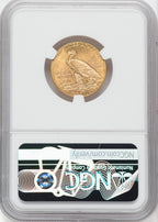 1912 $5 Indian Half Eagle NGC MS65