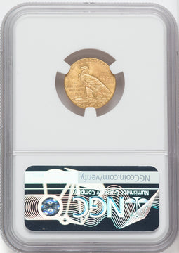 1925-D $2.50 Green Label Indian Quarter Eagle NGC MS65 (757922003)