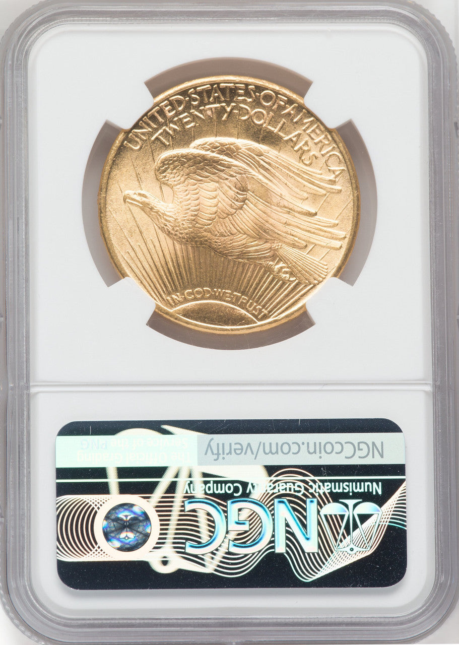 1925 $20 Saint-Gaudens Double Eagle NGC MS67