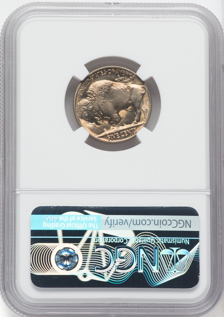 1914 5C NGC Plus Buffalo Nickel NGC MS66+