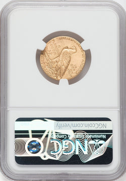 1909 $5 Indian Half Eagle NGC MS62