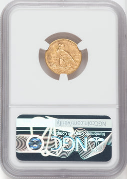 1925-D $2.50 Indian Quarter Eagle NGC MS65