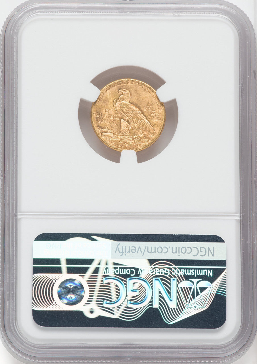 1925-D $2.50 Indian Quarter Eagle NGC MS65