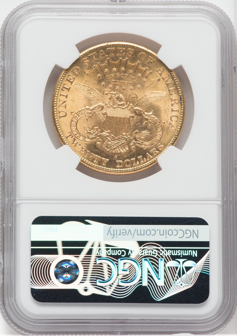 1904-S $20 Liberty Double Eagle NGC MS66