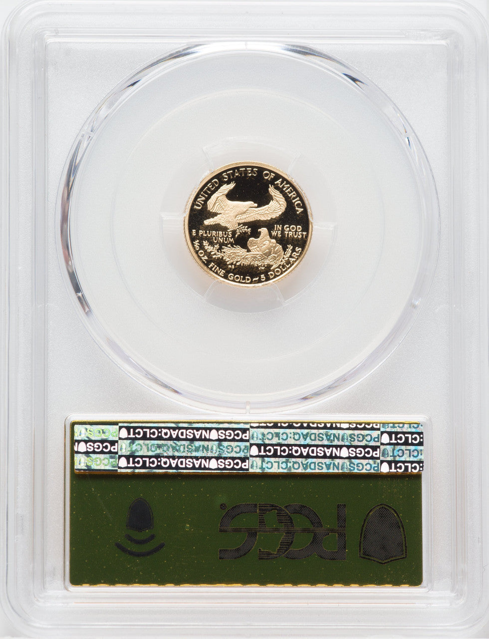 2005-W $5 Tenth-Ounce Gold Eagle DC PCGS PR70