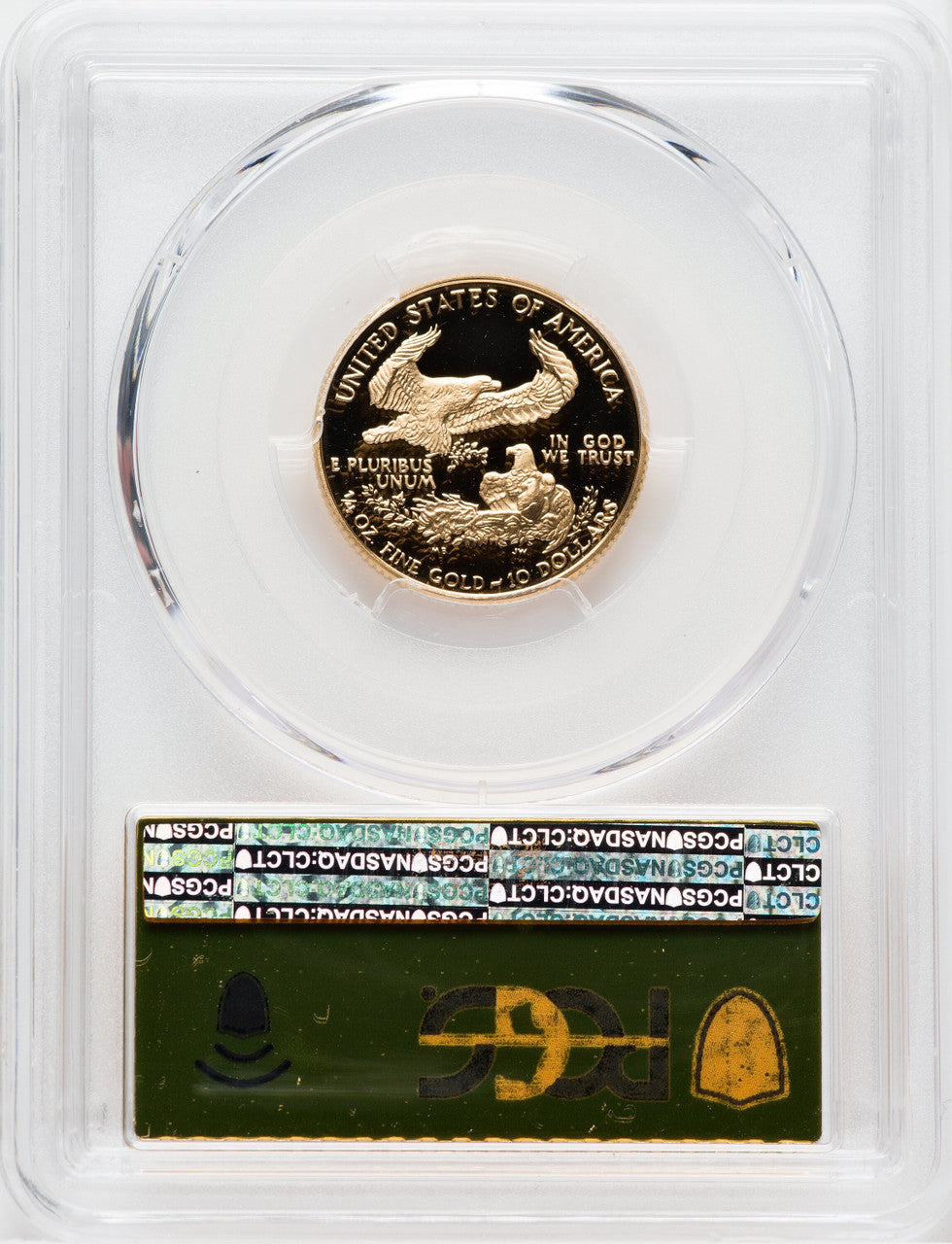 1992-P $10 Quarter-Ounce Gold Eagle PCGS PR70