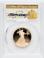 2021-W G$25 Half Ounce Gold Eagle Type Two Advanced Release Cleveland Art Deco PCGS PR70