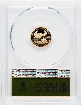1990-P Gold American Eagle PCGS PR70