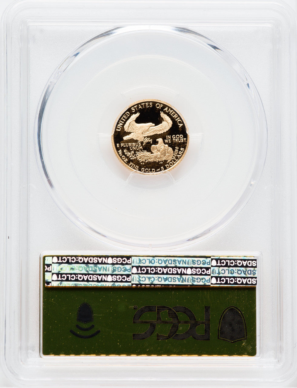 1990-P Gold American Eagle PCGS PR70
