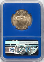 2021 $25 Half-Ounce Gold Eagle Type Two First Day of Issue NGC MS70