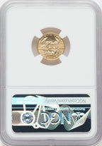 1992 $5 Tenth-Ounce Gold Eagle NGC MS70 Ed Moy Signed