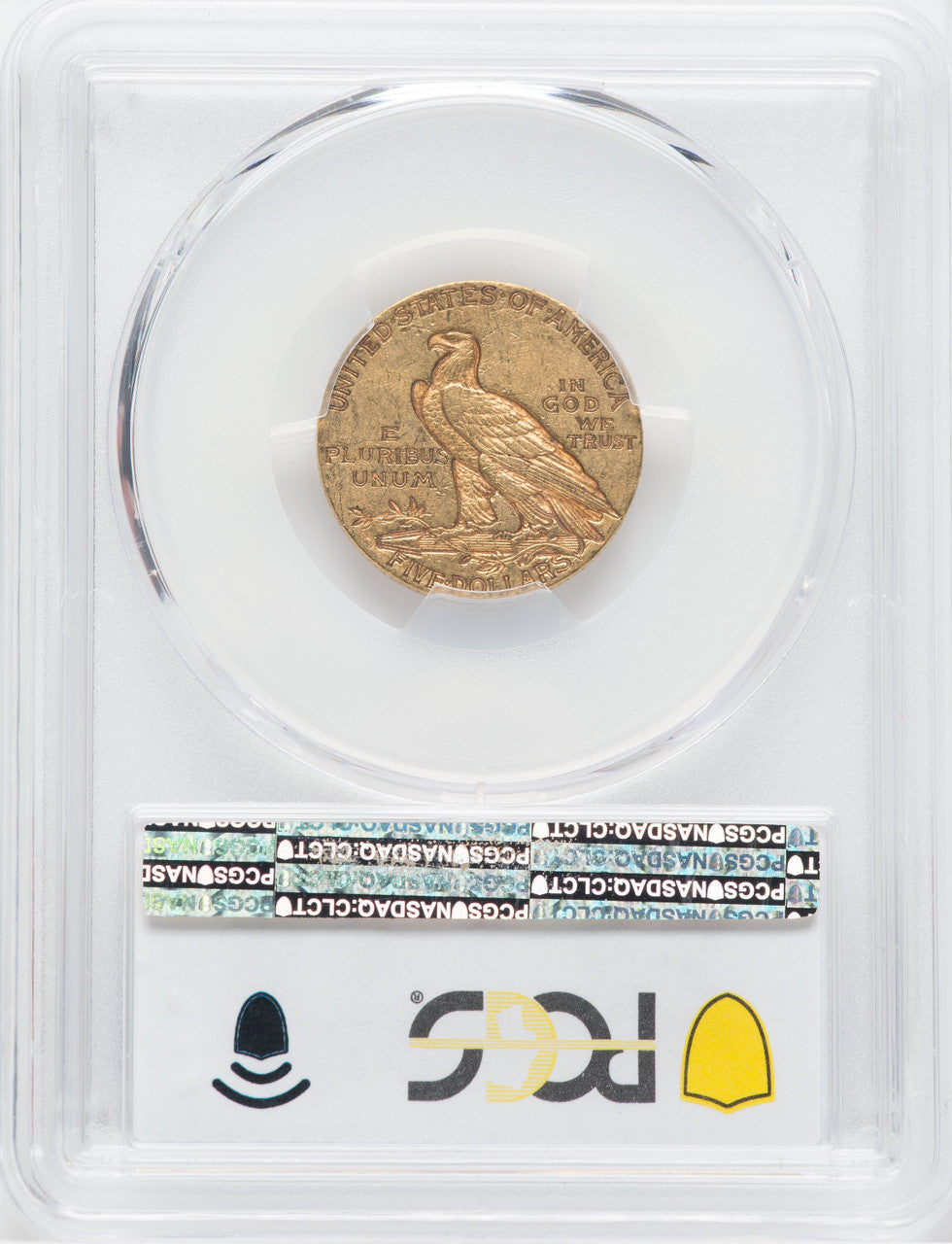 1912-S $5 Indian Half Eagle PCGS AU58