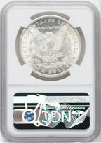 1885-CC Silver Morgan Dollar NGC MS66 Kenneth Bressett Signed
