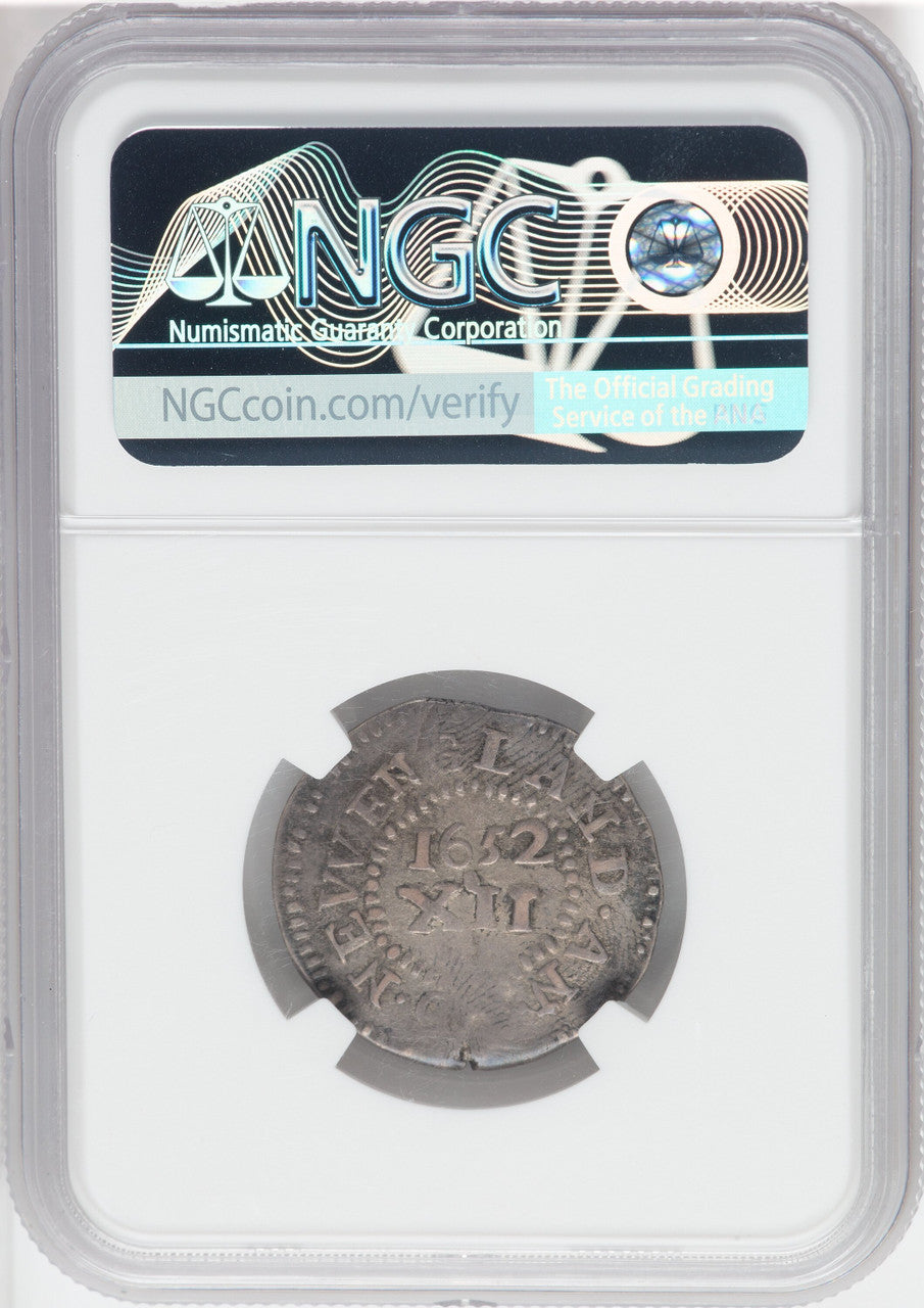 1652 SHILNG PINE SM PL Colonials NGC VF30