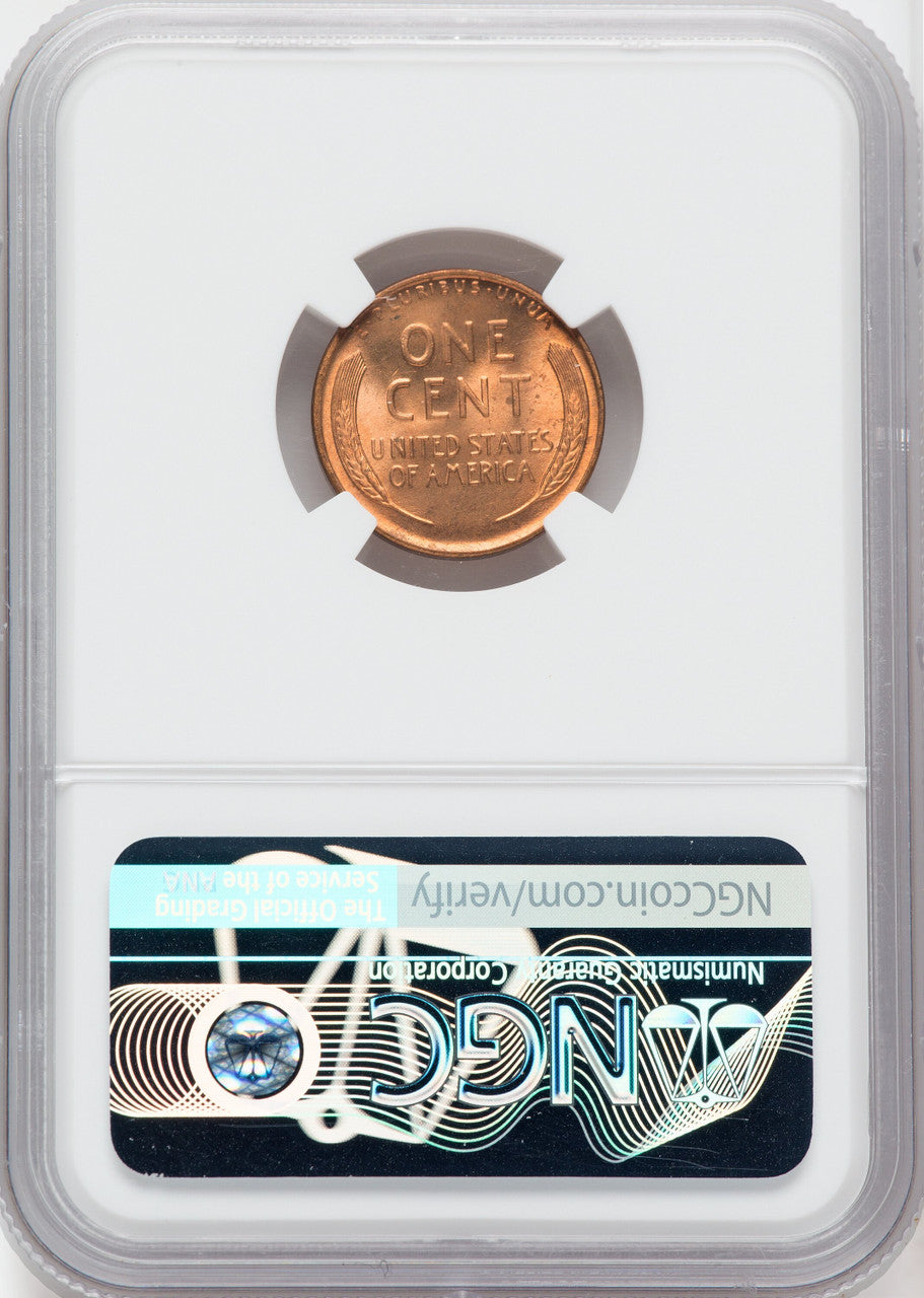 1944-D/S 1C FS-512 RD Lincoln Cent NGC MS66