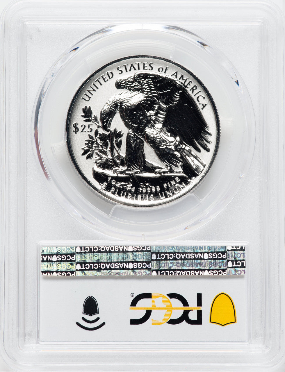 2022-W $25 Palladium Eagle Reverse Proof Advanced Release PCGS PR70