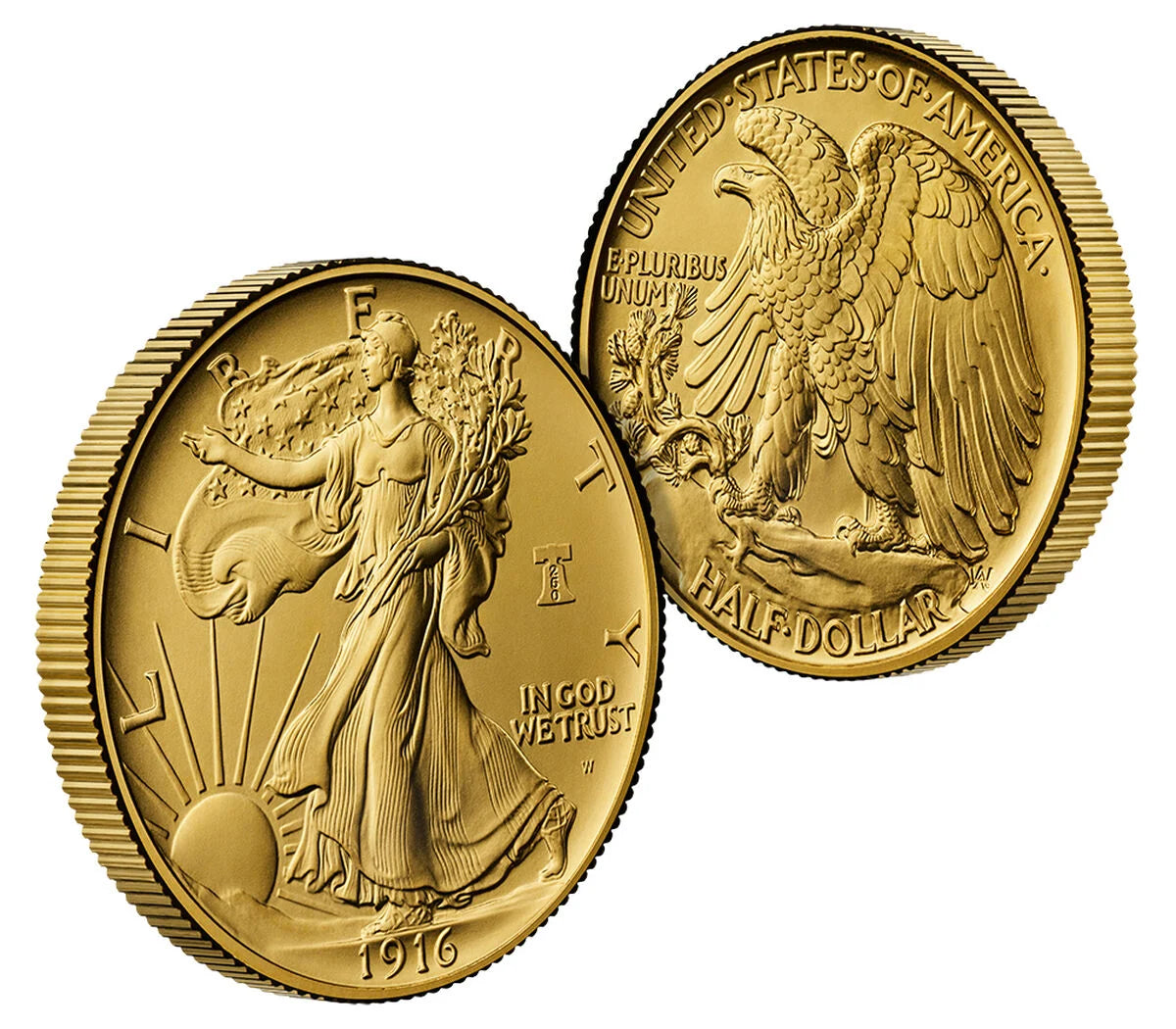 2026-W Best of the Mint 1916 Gold Walking Liberty Half & Silver
