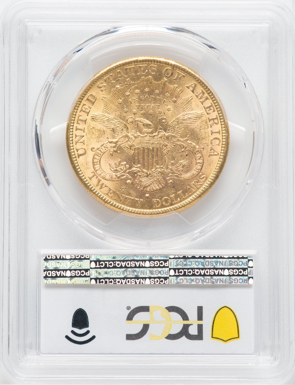 1885-S $20 Liberty Double Eagle PCGS MS60