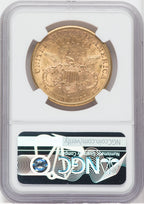 1883-S $20 Liberty Double Eagle NGC MS60