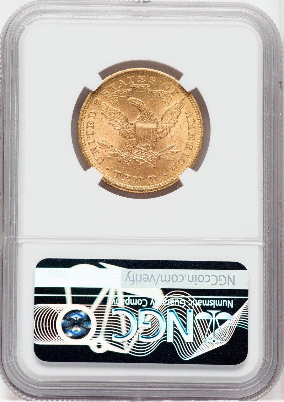 1899 $10 Liberty Eagle NGC MS66