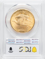 1928 $20 Saint-Gaudens Double Eagle PCGS MS65+