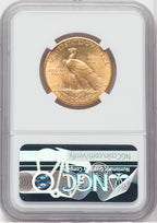 1910-D $10 Indian Eagle NGC MS64+ CAC