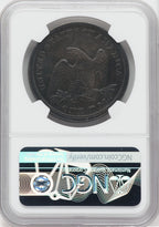 1847 S$1 Seated Dollar Details NGC XF40