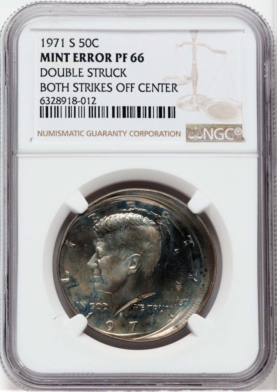 1971-S 50C Proof Kennedy Half Dollar NGC PR66
