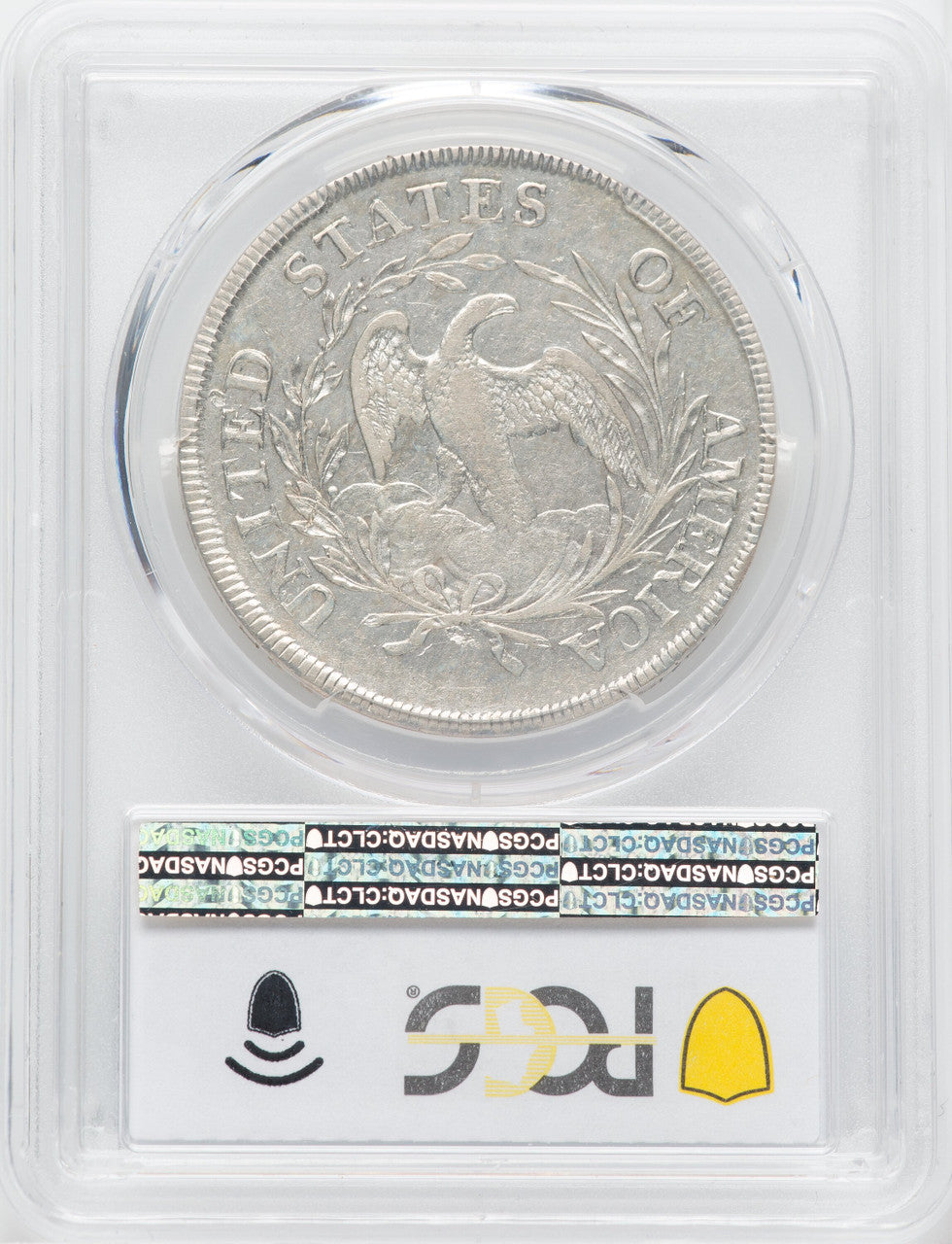 1797 S$1 9x7 Stars Large Letters Early Dollar PCGS XF40