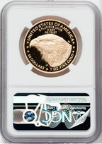 2022-W G$50 One Ounce Gold Eagle First Day of Issue NGC PF70