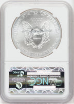 2013-W S$1 Silver Eagle Burnished First Strike SP NGC MS70