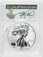 2019-S Enhanced Reverse Proof Silver Eagle FS PCGS PR70 Thomas Cleveland