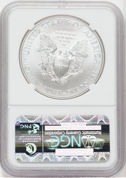 2013-W Silver Eagle Burnished First Releases NGC MS70