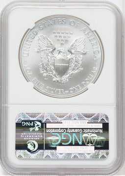 2013-W S$1 Silver Eagle Burnished First Strike NGC MS70 (755310008)