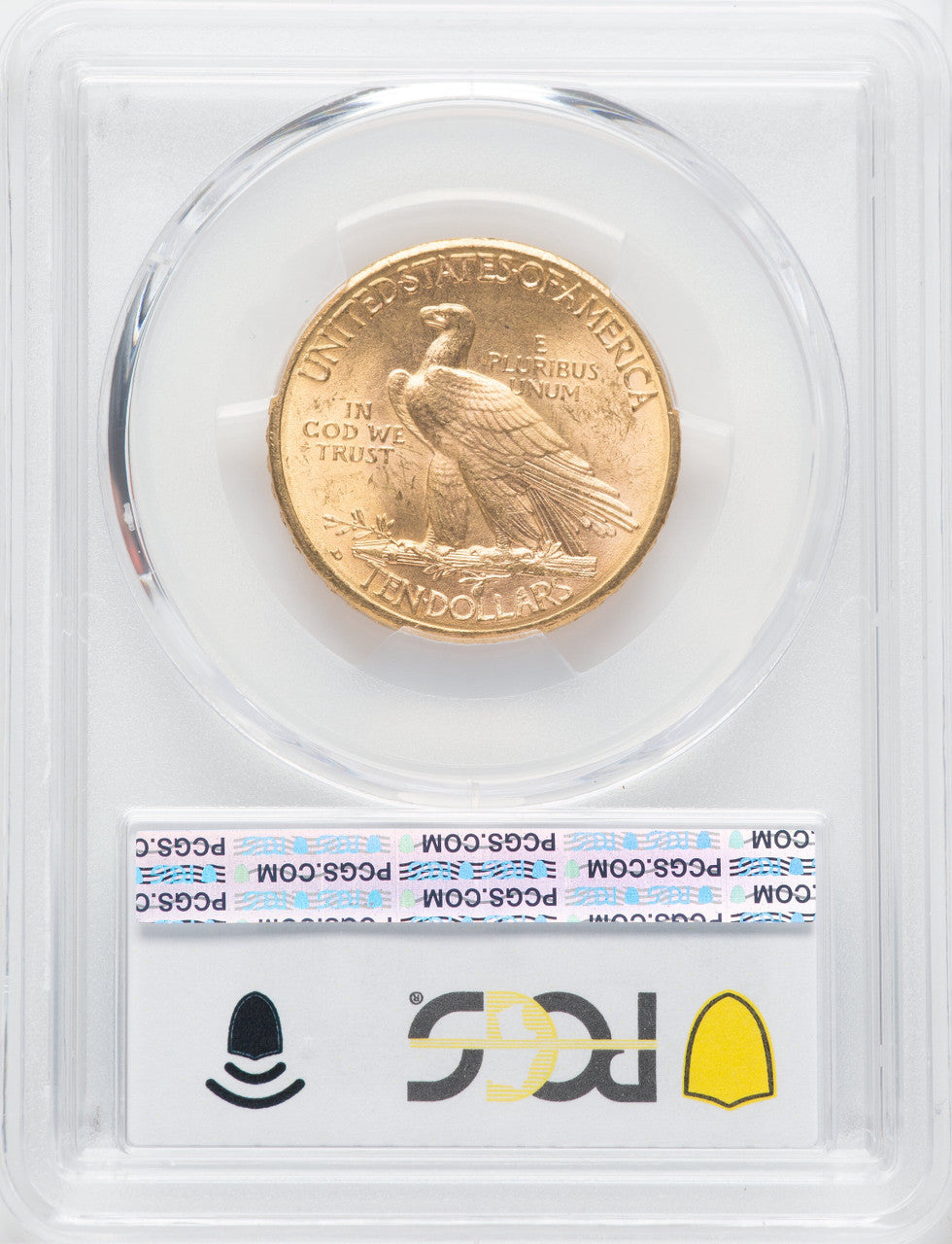 1910-D $10 CAC Indian Eagle PCGS MS63+